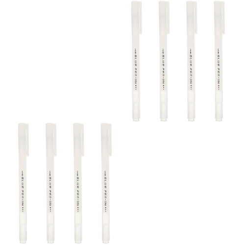 8Pièces Stylo De Colle À Pointe Fine 1Mm Pour Bricolage École 1