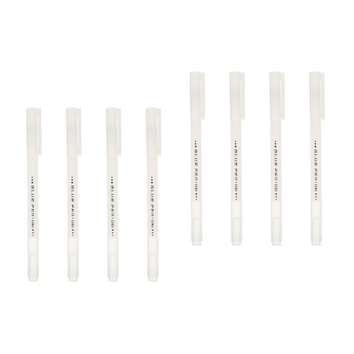 8Pièces Stylo De Colle À Pointe Fine 1Mm Pour Bricolage École 2