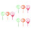 9Pièces Filets De Capture Enfants Portables Multicolores Polyvalents 7