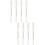 8Pièces Stylo De Colle À Pointe Fine 1Mm Pour Bricolage École 6