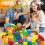 Magnetic Suction Rail Electric Train Set – 51-Piece 3D 4