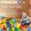 Magnetic Suction Rail Electric Train Set – 51-Piece 3D 6