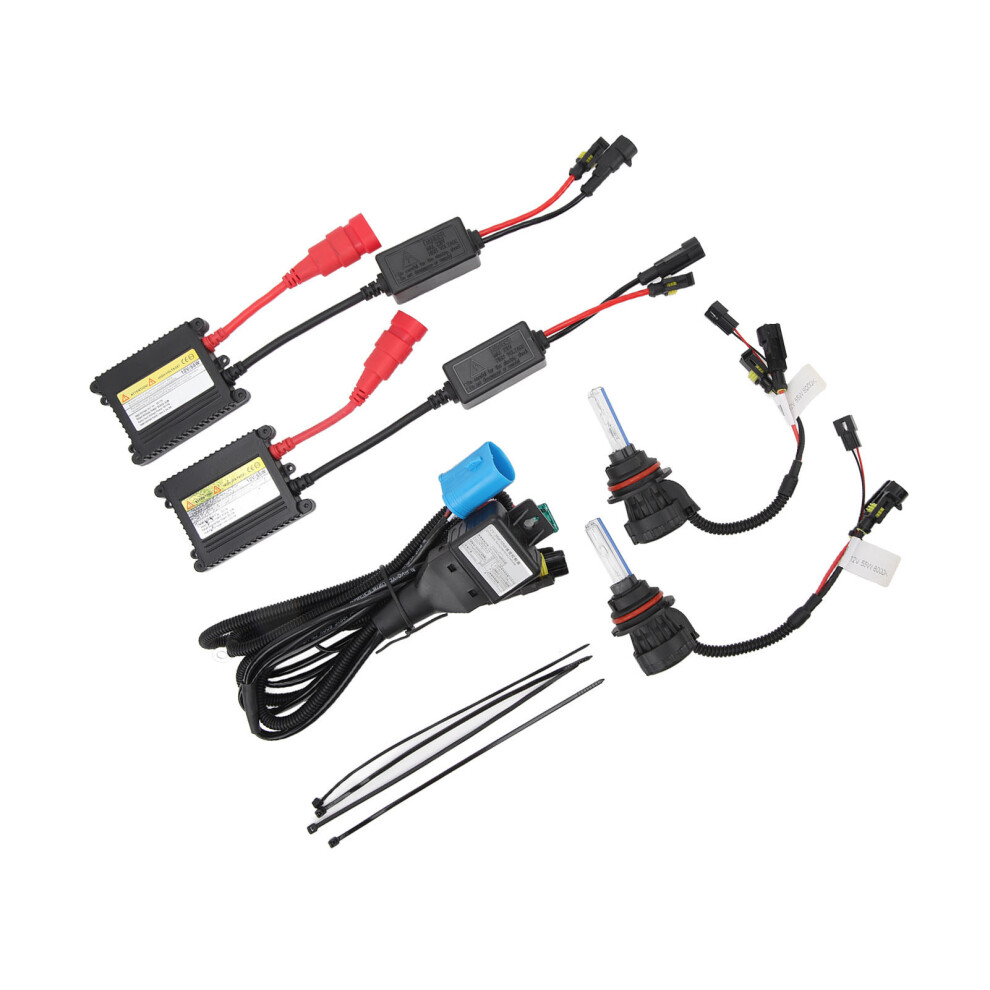 Dc12v 55W Xenon Hid Bulb Kit 5500Lm 8000K For 9007 Car Headlights 5011387607619