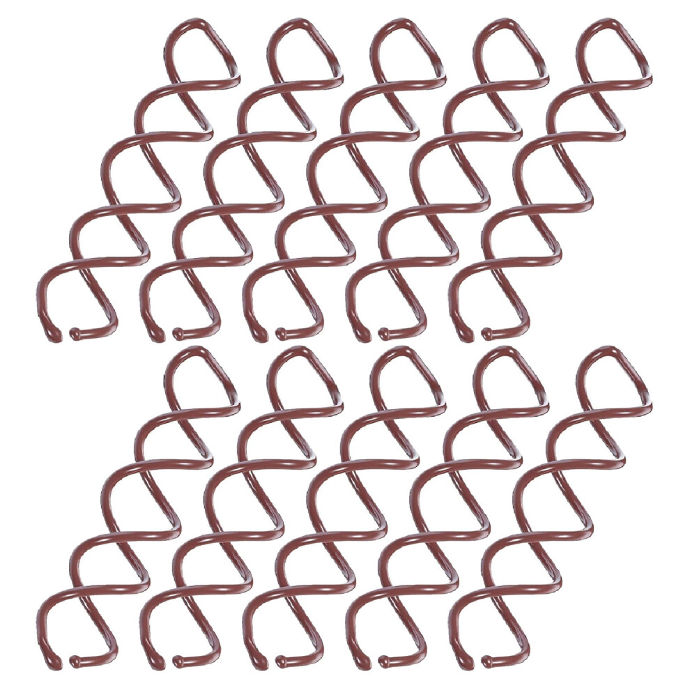 10PCS Rotating Hair Clips with Rounded Tips, Spiral Curling Tool, Metal Hair Accessories for Women & Girls, No-Scratch, Compatible with DIY
