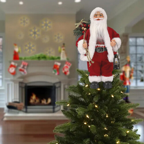 Santa Claus Christmas Tree Topper – 33.5 cm