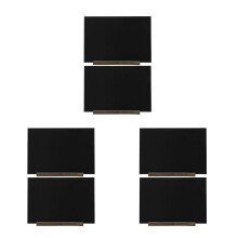 6Pcs Black Mini Chalkboard Signs for Coffee Shops Kitchen and Catering