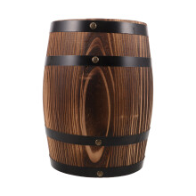 De Jardin En Bois Rond Design Baril Vintage