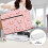 Piggy Hearts Sewing Machine Cover Polyester 1 Piece 6