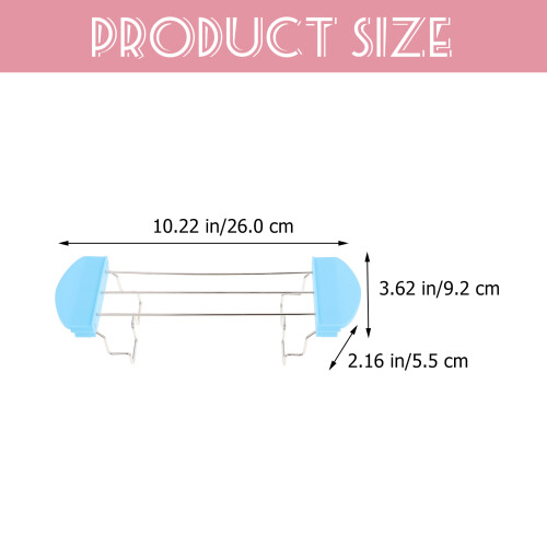 Porte-Pain Sandwich Silicone Fer Bleu Ciel 1