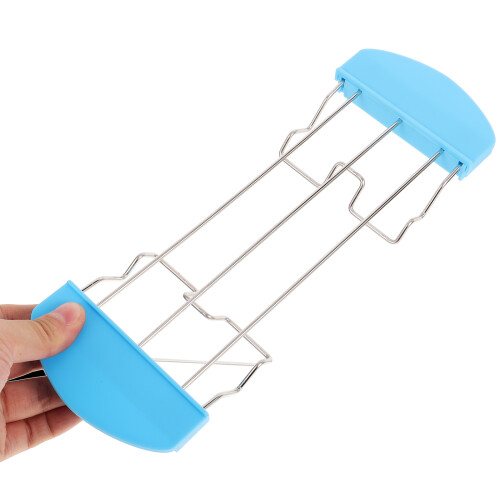 Porte-Pain Sandwich Silicone Fer Bleu Ciel 2