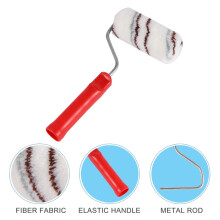 1 Set Mini Paint Roller with Handle for Walls Doors and DIY Projects