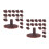 200Pcs Artificial Tree Feet Plastic Model Tree Stumps for Home Scenery 5