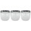 3Pièces Visière Casque Transparent Anti-Vent Et Pièce 1