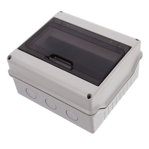 Waterproof Distribution Box Grey 24.5x19x9cm