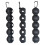 (Black) 5-Ball Golf Bag Protector, Shockproof, Multicolor 9