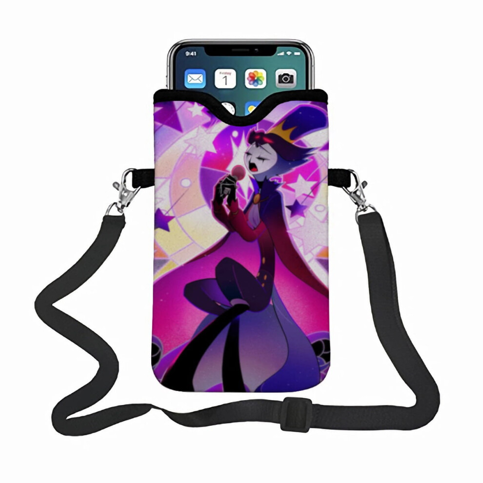 Helluva Boss Phone Bag Phone Satchel, Featuring An Adjustable Strap Small Satchel That Fits Most Smartphones. 9558830206921