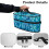 Iron Organizer Bag Seashells Pattern Reusable Travel 5