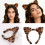 Leopard Print Hairband Stretchy for Adults and Kids 2