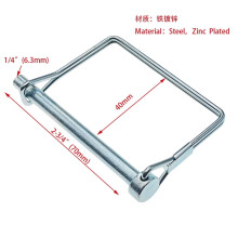 Locking Receiver Hitch Pin Lawn Tractor Hitch Pin Trailer Coupler Pin Heavy Duty Trailer Hitch Pin Lock With Quick Release For Secure Coupling