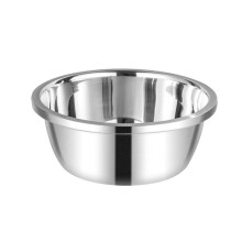 XiYing Stainless Steel Mixing Bowls Set, 3-Piece, 20Cm 22Cm 24Cm, Food Prep, Mixing, Serving, Storage, for Kitchen Cooking, Baking, Picnic