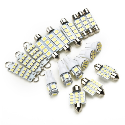 White Interior LED Lights Kit for 1999-2004 Jeep Grand 1