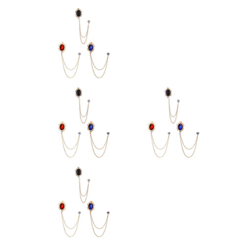 12Pièces Accessoires Costume Broche 2