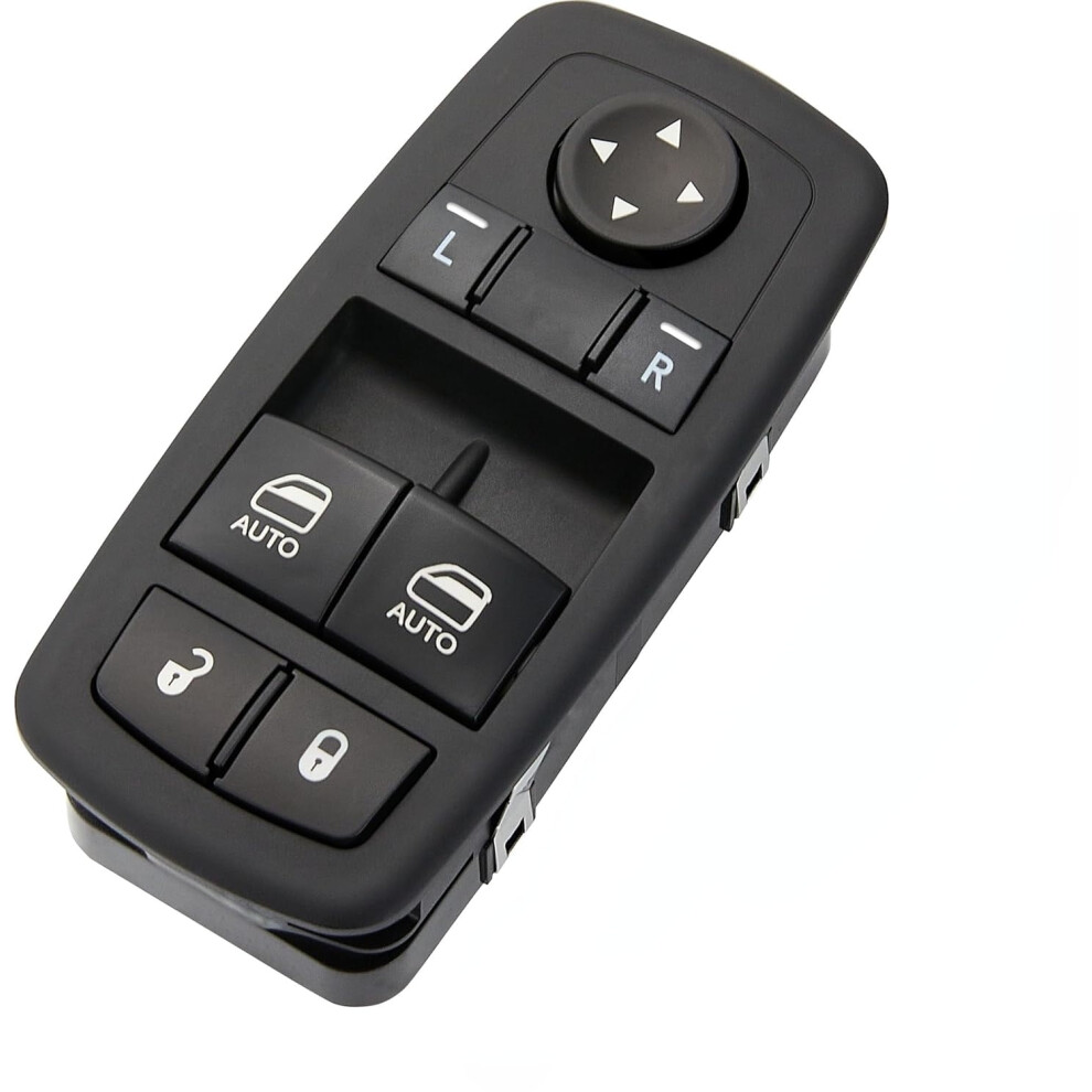 Window Switch For 2015Â2022 Dodge Challenger, Left Front Driver Side, Compatible With 68183752Ab/Ac/Ad/Ae & 68320752Ab ( Light) Green/Light 9558830209427