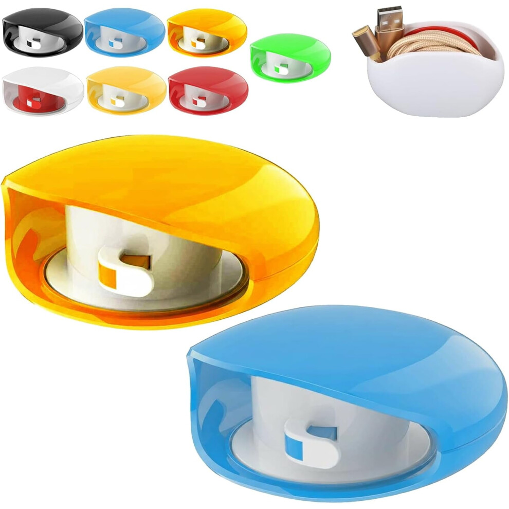 Automatic Cord Reel Â Retractable Organizer For Earphone, Phone & Headphone Cables, Tangle-Free, Compatible With Iphone/Android 9362892430640