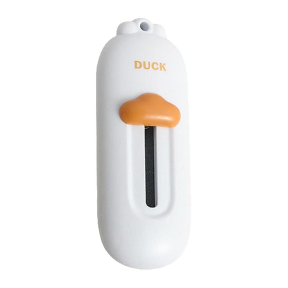 Magnetic Retractable Box Cutter, Auto-Lock Envelope Slitter With Built-In Magnet Â Cute Duck Letter Opener For Keychain, Pocket & Mail (Compatible 9464372761531