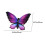 Butterfly Decorative Throw Pillow 15.7x19.6 Inch 5