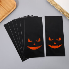 50 Pcs Halloween Candy Bags Assorted Colors Treat Pouches for Party Favor Goodie Bags and Trick or Treating