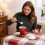 Chocolate Fondue Mugs Set with Forks, 4-Piece 2