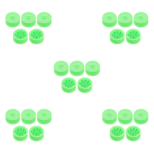 25Pcs Durable Light Wheels Plastic for Uneven Terrain Use