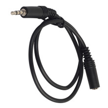 Male To Female Audio Cable Aux Cord Adapter Headphone Jack Extension