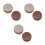 3Sets Compact Lens Storage Kit Koffie Met Spiegel En Accessoires 6