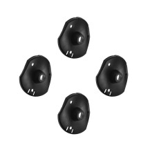 4Pièces Support TV Coaxial Noir En Caoutchouc Pour Camping-Car Durable