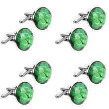 8Pcs Stylish Men's Shirt Cufflinks Decorative Buckles for Suits