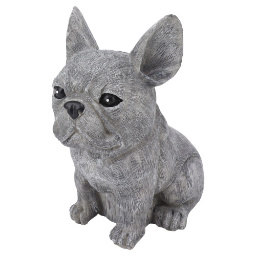 Deko Hund Harz lebensecht Gartenstatue 2