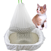 2-Pack Jumbo Cat Litter Box Liners, 14 Count, Drawstring, Thick & Eco-Friendly, 31" x 19", Compatible with Standard Litter Pans