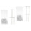 400Pièces Épingles Transparentes DIY Pour Couture Fleurs 5
