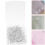 400Pièces Épingles Transparentes DIY Pour Couture Fleurs 9