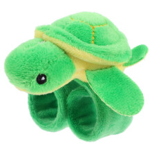 Cute Turtle Plush Slap Bracelet for Kids Party Favor Turtle Slap Bracelet Animal Party Favor Cartoon Turtle Slap Bracelet Animal Party Favor