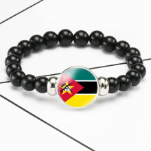 Acrecean Beaded Bracelet, Acrylic, Africa Countries