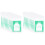 200Pcs Kitchen Disposable Aprons Waterproof Plastic Apron Transparent 1