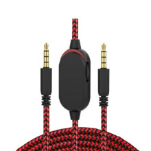 3.5mm Gaming Headset Cable for Alienware Aw720h Aw310h Aw510h 988 G633 G93