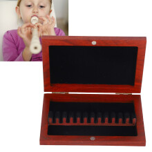 Large Redwood Oboe Reed Case Storage Box, High Capacity Woodwind Accessory