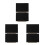 6Pcs Reusable Chalkboard Signs with Mdf Wood Base for Table Displays 1