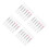 24Pcs Soft Silicone Eye and Lip Brush Set Durable for Face Makeup Use 1