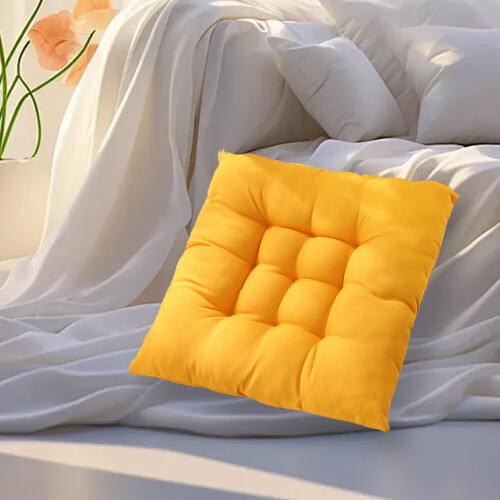 Solid Frosted Chair Cushion Thick Non-Fading Seat Pad 1 1