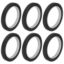 6 Rolls Multiple Graphic Grid Marking Tape Whiteboard Black